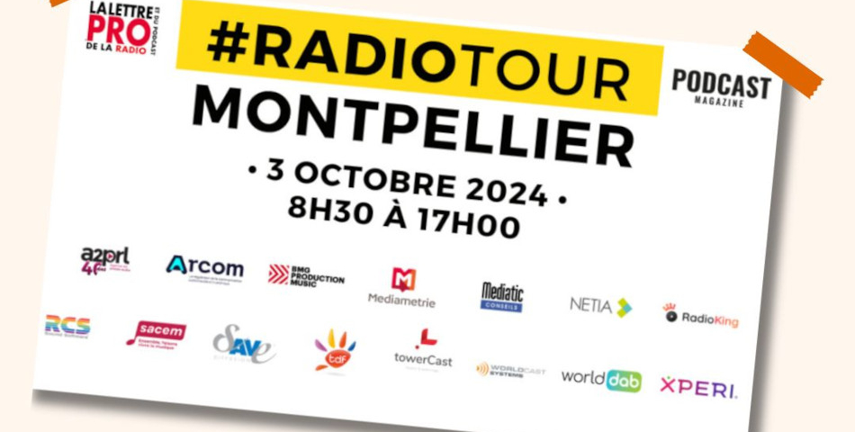 Le RadioTour 2024 fait étape à Montpellier