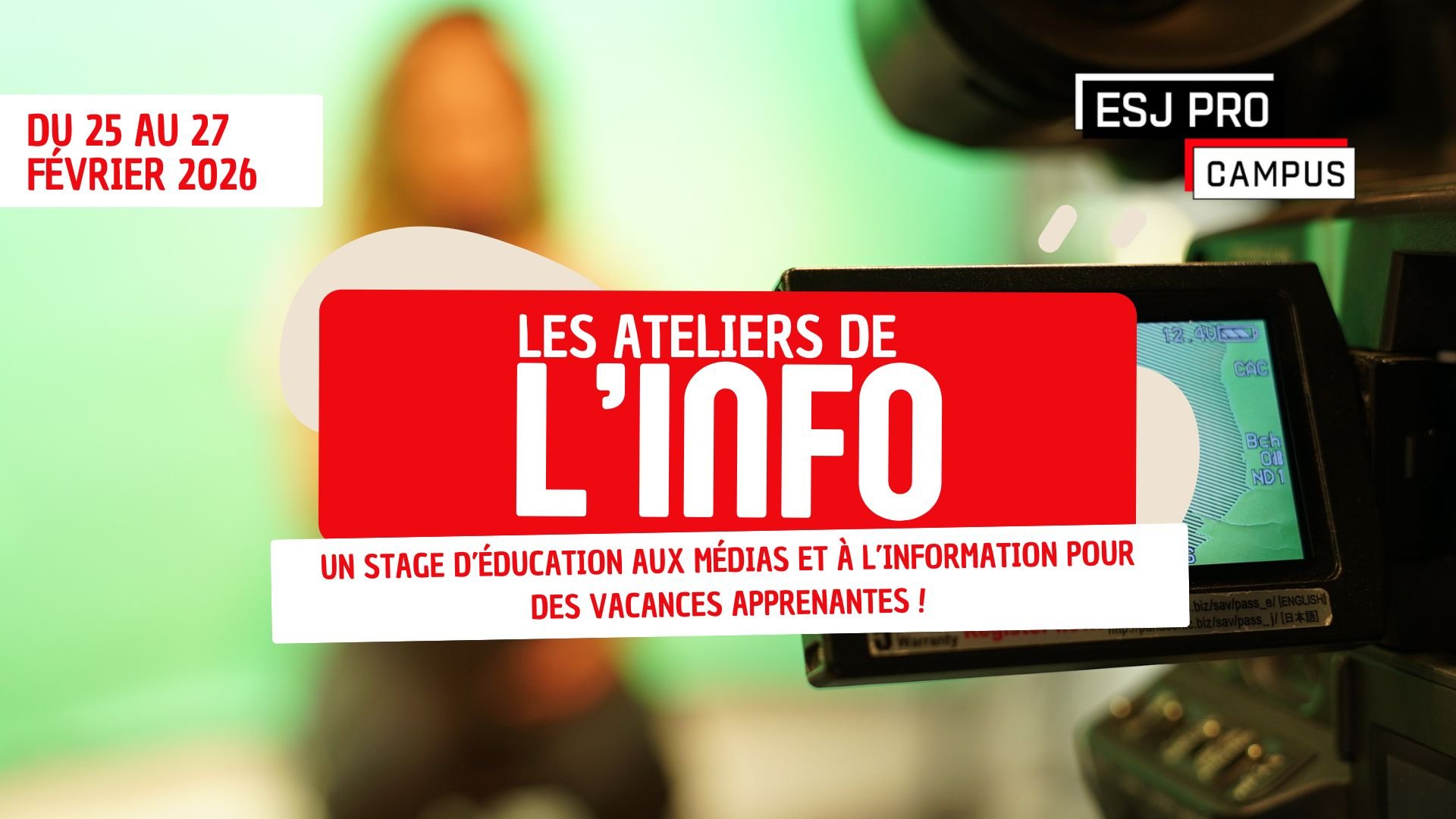 Les ateliers de l'info - ESJ PRO Campus