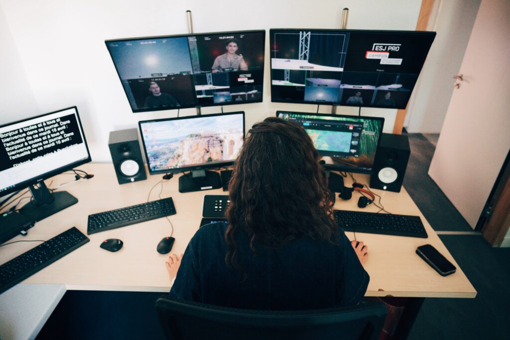Nouveau studio technique à l'école supérieur de journalisme de Montpellier